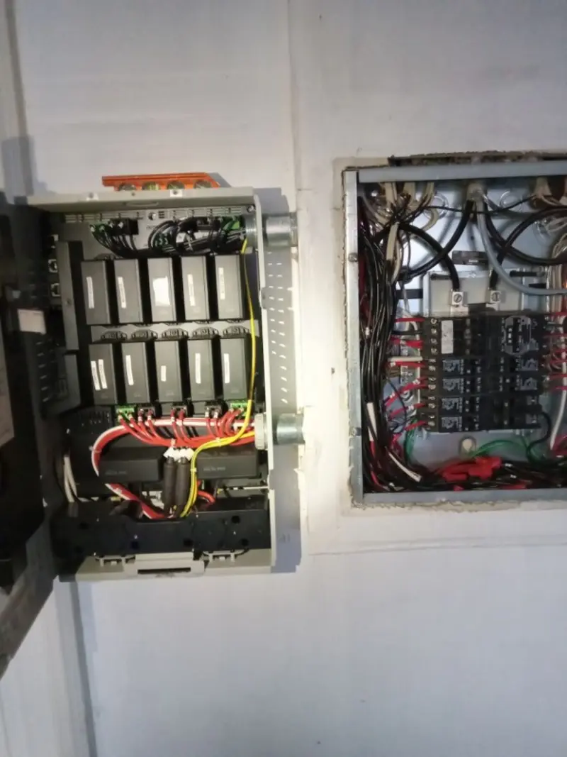 Electrical panel upgrade completed for Ring Doorbell Installation in Anthony
